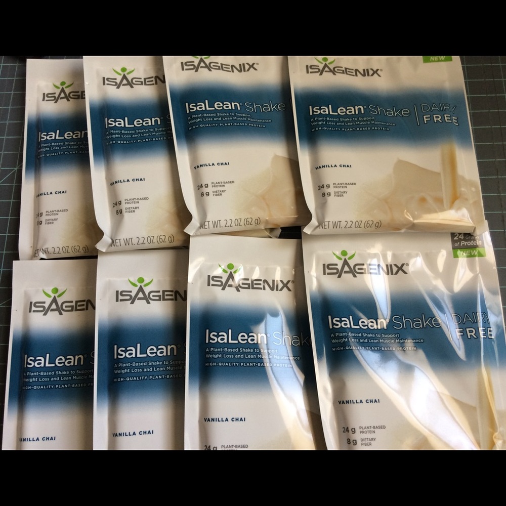Isagenix IsaLean dairy free vanilla chai